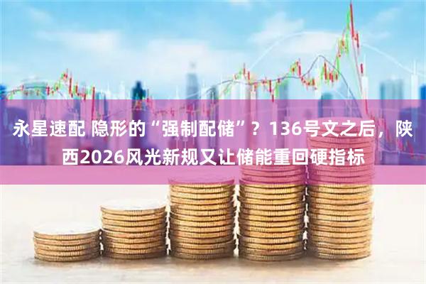 永星速配 隐形的“强制配储”？136号文之后，陕西2026风光新规又让储能重回硬指标